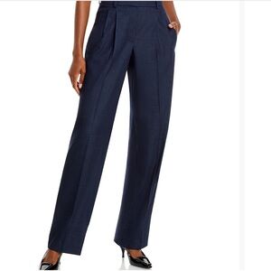 Boss Navy Wide Leg Women's Pants